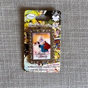 2014 New WDSB Animation Poster Sleeping Beauty Jumbo Pin LE 250 Dinsey Studio